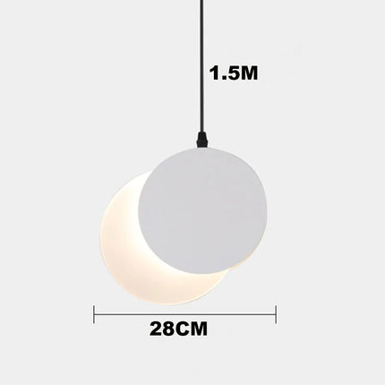 Suspension décorative design lune pour intérieur moderne — LZ4XJ9