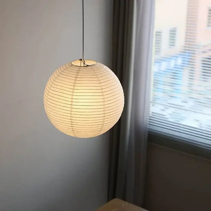 Suspension lanterne chinoise en papier boule ronde pour salon et salle à manger — LZ4X9JQ