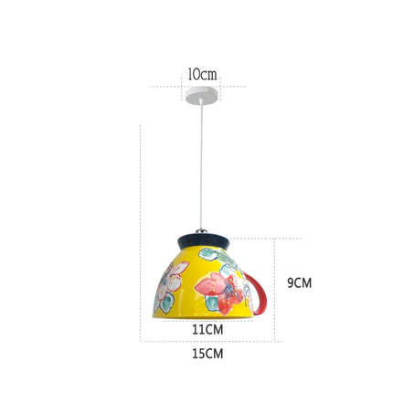 Suspension design en céramique avec éclairage LED G4 — LZ4X9P