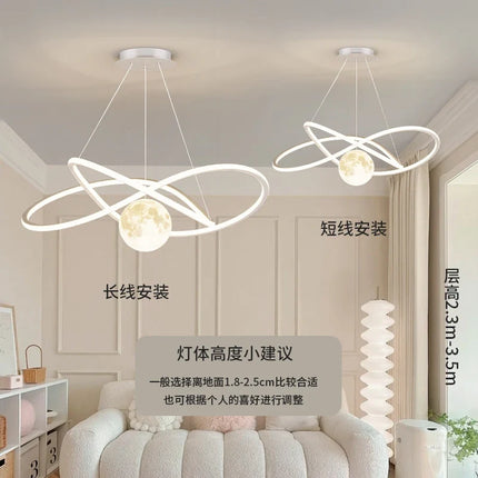 Plafonnier LED suspendu à design circulaire — LZ4P9XQ