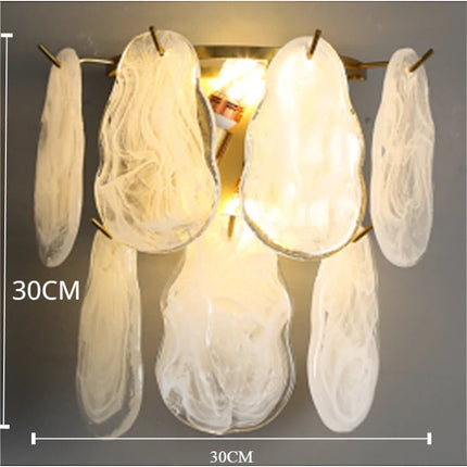 Applique murale LED en verre pour décoration intérieure moderne — LZ4X9T1