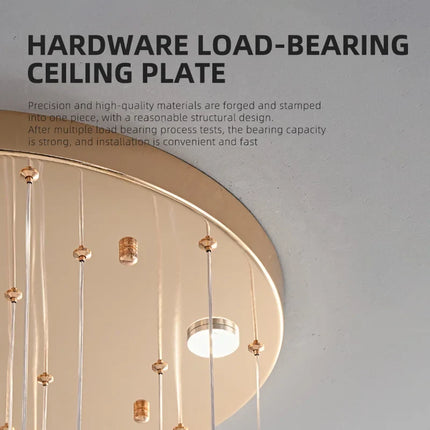 Lustre élégant pour un éclairage moderne et raffiné — LZ4X9P