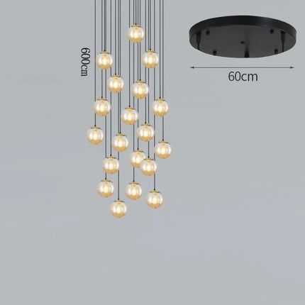 Nordique décor à la maison salle à manger suspension lumières éclairage intérieur plafonnier suspension lustre lampes pour salon