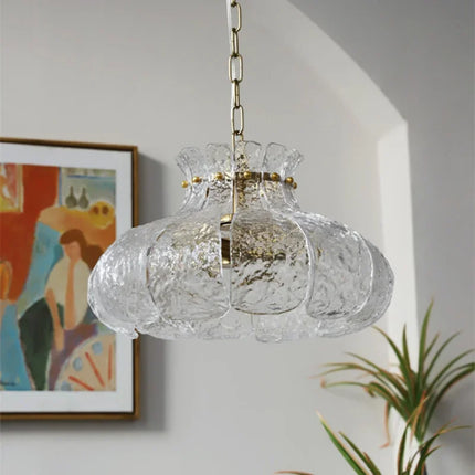 Lustre suspension en verre pour décoration intérieure moderne — LZ4X9P2