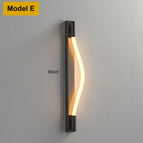 Modèle E 60cm / Acier inoxydable / Blanc chaud (2700-3500K)