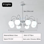 8 lumières / Lumière chaude