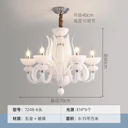 Lustre suspension nordique au design chic et moderne — LZ4P9X