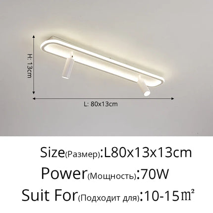 Spot LED intérieur pour lustre au design minimaliste moderne — LZ4X9P2