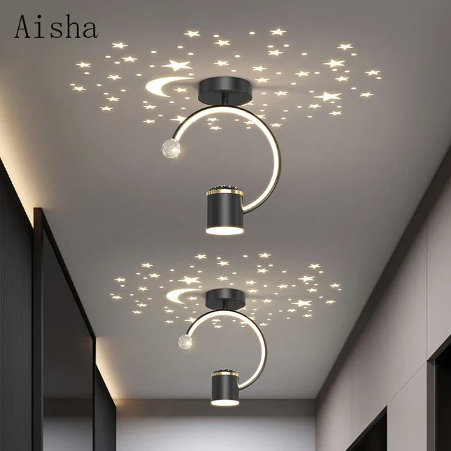 Plafonnier design moderne créatif pour intérieur et extérieur — LZ4X9T