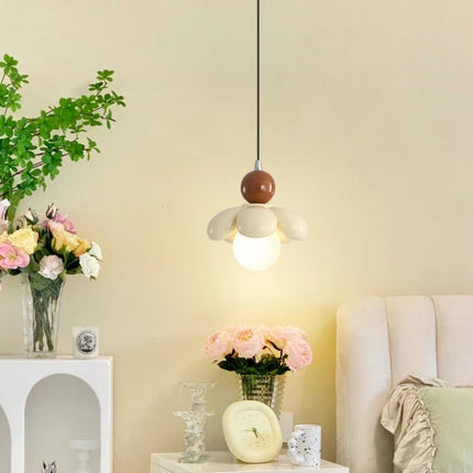 Lustre suspension moderne en forme de fleur pour restaurant — LZ4T9QX