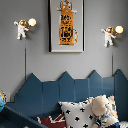 Applique murale astronaute pour décoration chambre enfant — LZ4X9T