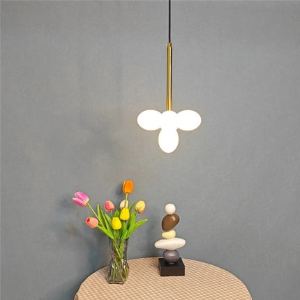 Lustre suspension minimaliste en verre pour intérieur moderne — LZ4D9XQ