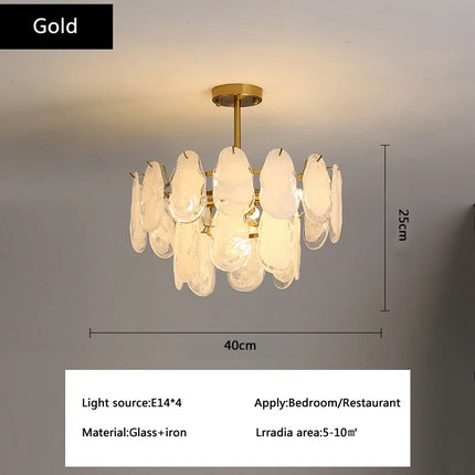 suspension rétro en verre moderne pour décoration intérieure 2024