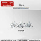 3 Lights Chrome 1 / Warm Light