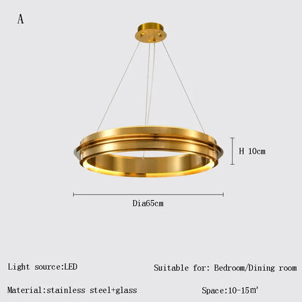 Suspension LED post-moderne italienne pour décoration intérieure — LZ4P9XJ2