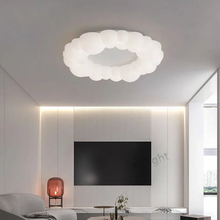 Suspension plafonnier LED nuage moderne pour salon et chambre d’enfants — LZ4X9P