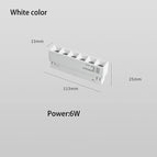 Grille spotlight 6W / 6000K white light