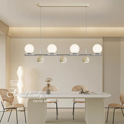 Suspension LED ronde pour table design moderne — LZ4X9Q2