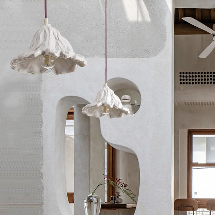 Suspension en résine style wabi-sabi zen vintage pour intérieur — LZ4X9T
