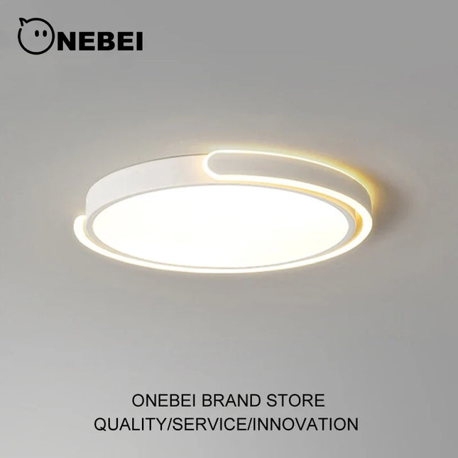 Plafonnier LED minimaliste au design nordique moderne — LZ4X9T2
