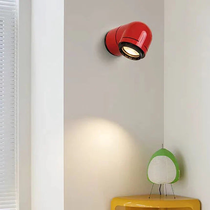 Applique murale LED créative blanc et rouge 4000K pour intérieur — LZ4X9P