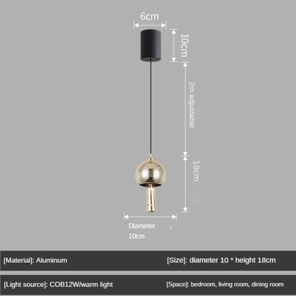 Suspension décorative haut de gamme avec carillon éolien moderne — LZ4X9M