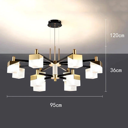 Suspension LED moderne pour éclairage intérieur design — LZ4X9P