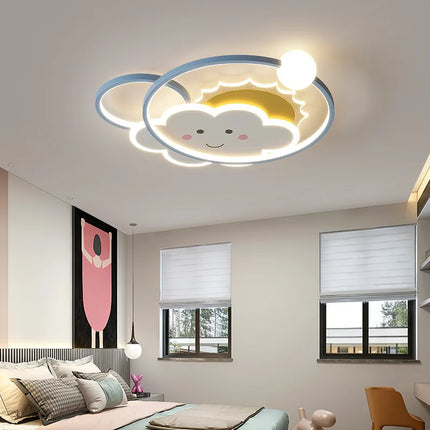 Plafonnier nuage moderne pour chambre d’enfant romantique et chaleureuse — LZ4X9P2