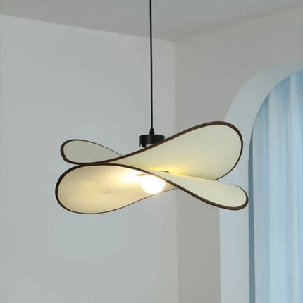 Plafonnier en tissu style wabi sabi pour intérieur moderne — LZ4X9Q2