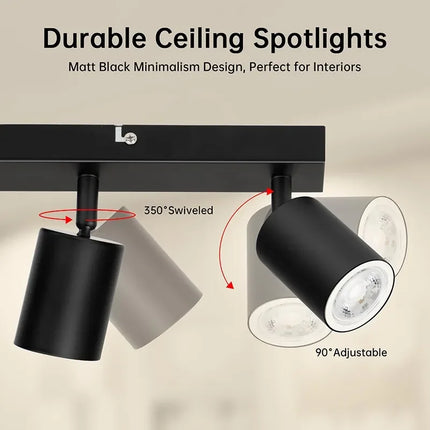 Spot LED sur rail pour éclairage décoratif intérieur — LZ4X9P