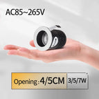W Black / Coldwhitelight6000K / CHINA | 7W 50mmhole