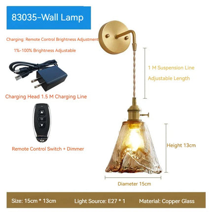 Suspension moderne en verre avec éclairage LED pour intérieur — LZ4X9J