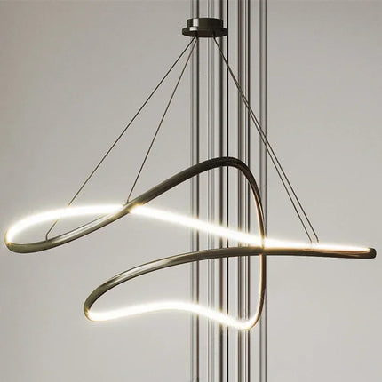 Lustre suspension LED moderne pour décoration intérieure — LZ4T9XJ2