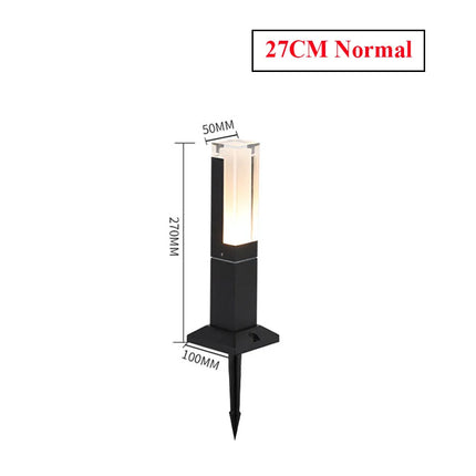 Lampadaire extérieur étanche avec détecteur de mouvement pour jardin — LZ4Q7M2