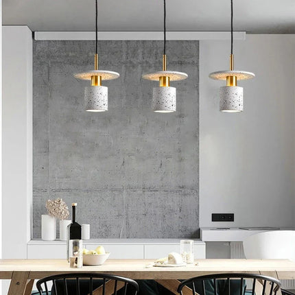 Lustre suspension en terrazzo pour hôtel et restaurant minimaliste — LZ7D9X