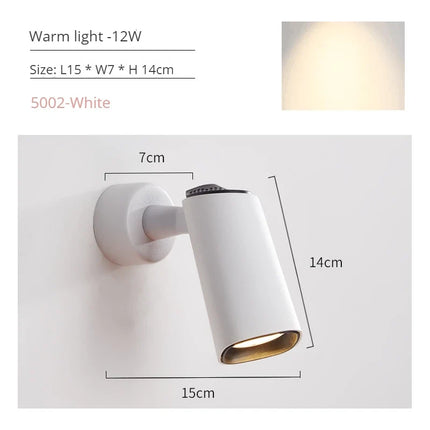 Applique murale LED rotative au design moderne pour intérieur — LZ4T9XQ