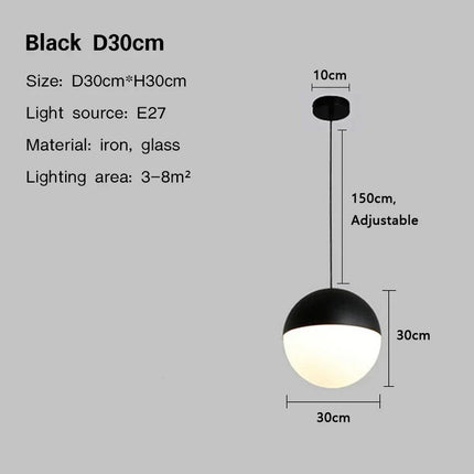 Lustre en verre moderne pour décoration intérieure élégante — LZ4X9P