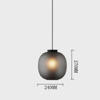 Suspension Somke / Blanc froid