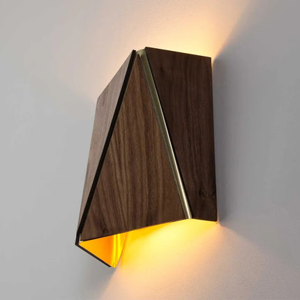 Applique murale en bois massif au design japonais élégant — LZ4P9XQ