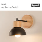 Noir pas d'oiseau / E27 sans ampoule