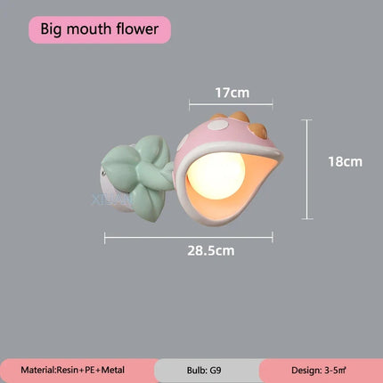 Applique murale enfant en résine avec éclairage LED intégré — LZ4P9XJ