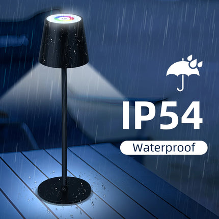 Lampe de bureau LED sans fil avec chargeur USB et ambiance lumineuse — LZ4P9XQ