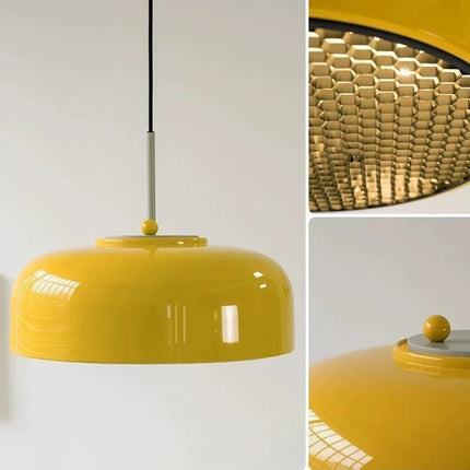 Suspension LED design danois en maille nid d'abeille — LZ4X9P2
