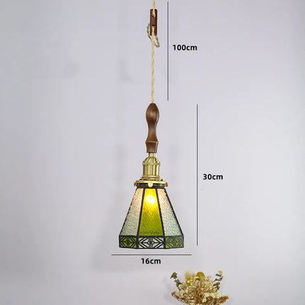 Suspension nordique en cuivre avec verre teinté pour intérieur — LZ4X9P