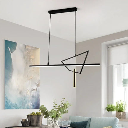 Suspension LED géométrique pour intérieur moderne et élégant — LZ4P9XQ2