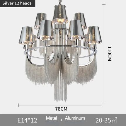 Lustre moderne de luxe avec éclairage intégré pour mariage — LZ4X9P