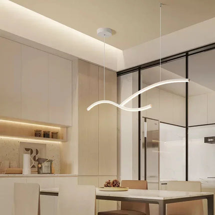 Suspension intérieure moderne en acrylique au design élégant — LZ7XQ2