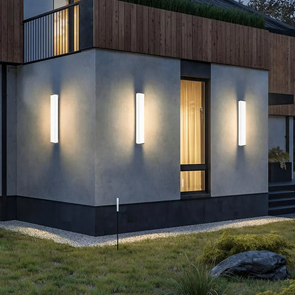 Applique murale LED étanche en acier inoxydable pour extérieur IP65 — LZ4X9B2