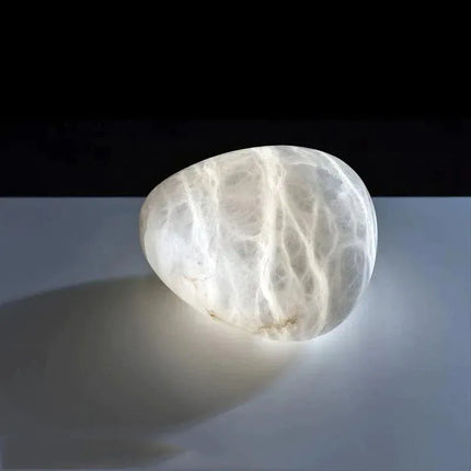 Suspension LED flocon de neige en gypse effet marbre — LZ4X9T