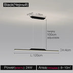 Black  A 120cm / Warm White (3000k)